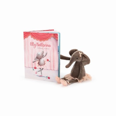 Jellycat Elly Ballerina and Dancing Darcey Elephant New Zealand | PNCSO6430